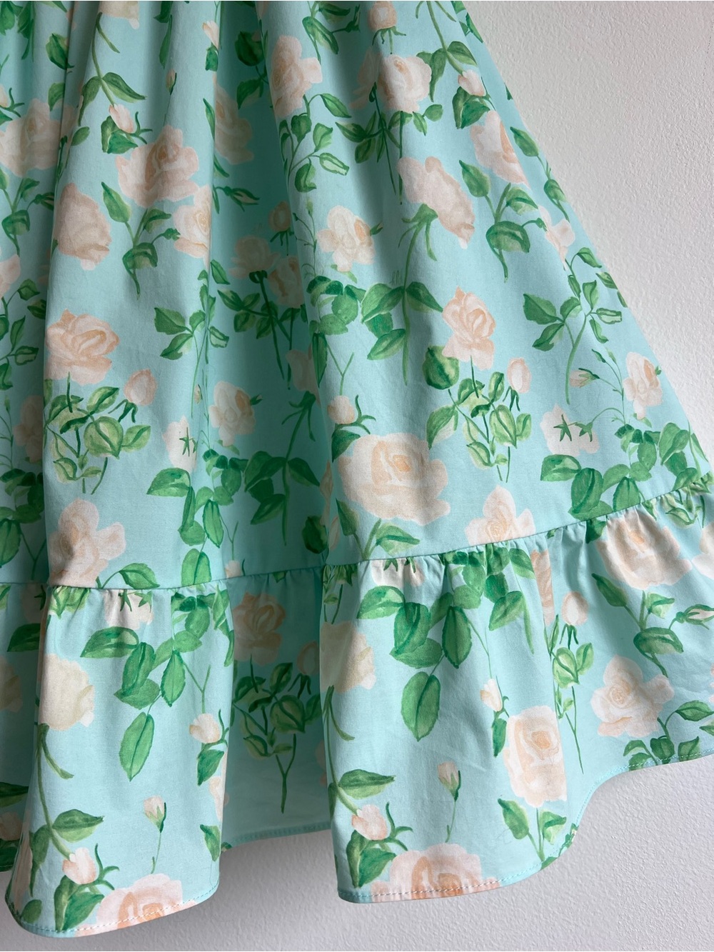 Hill House The Elizabeth Nap Dress in Blue Roses - Picture 9 of 16